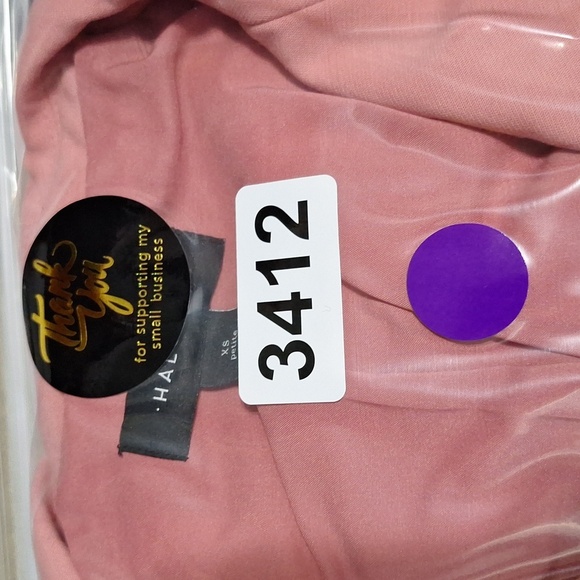 Halogen Pink Preppy Coquette Double Breasted Button Blazer Jacket Size XSP - Picture 13 of 13